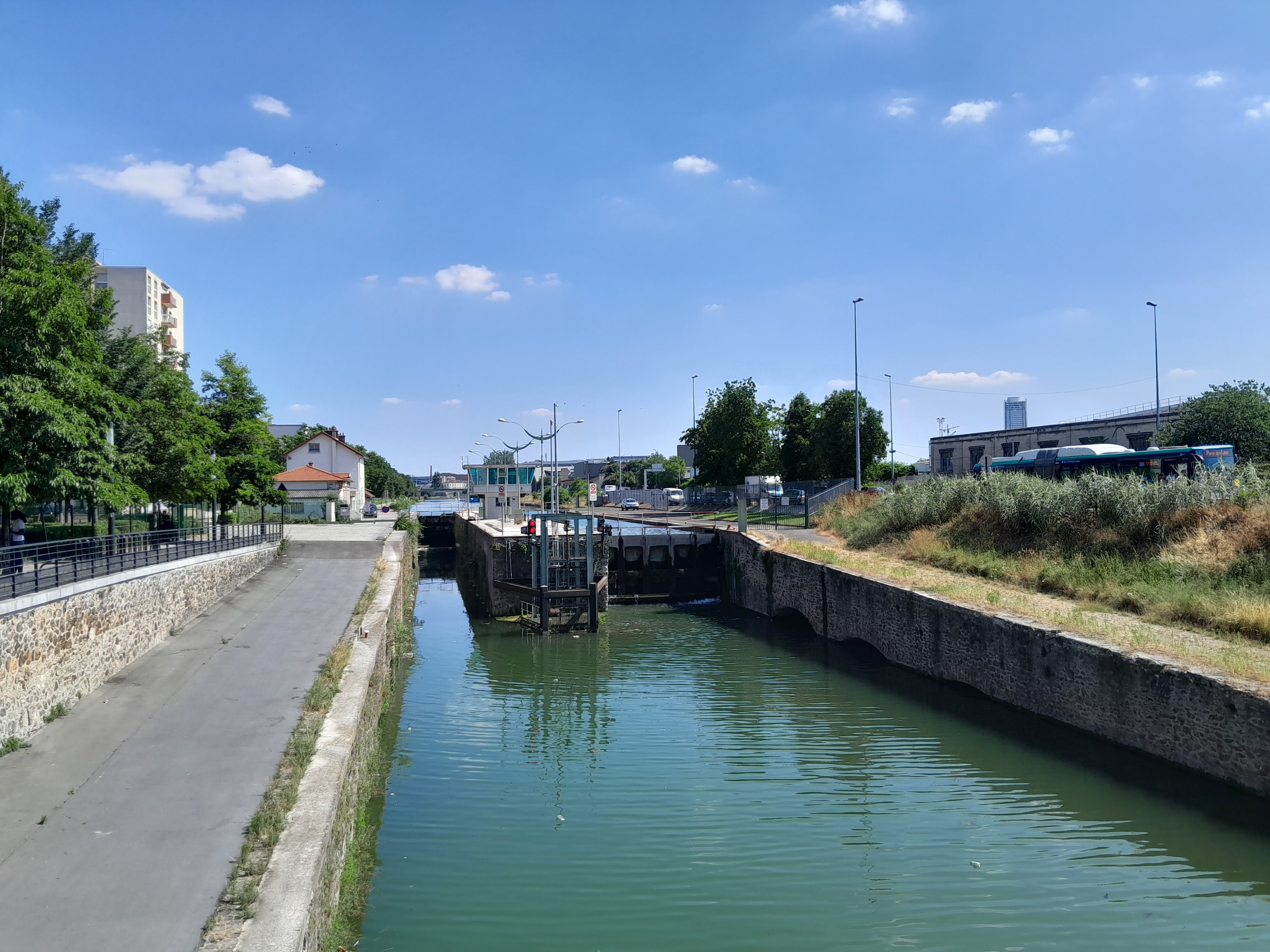 Écluse Quai du Port Saint-Denis - VI écluse