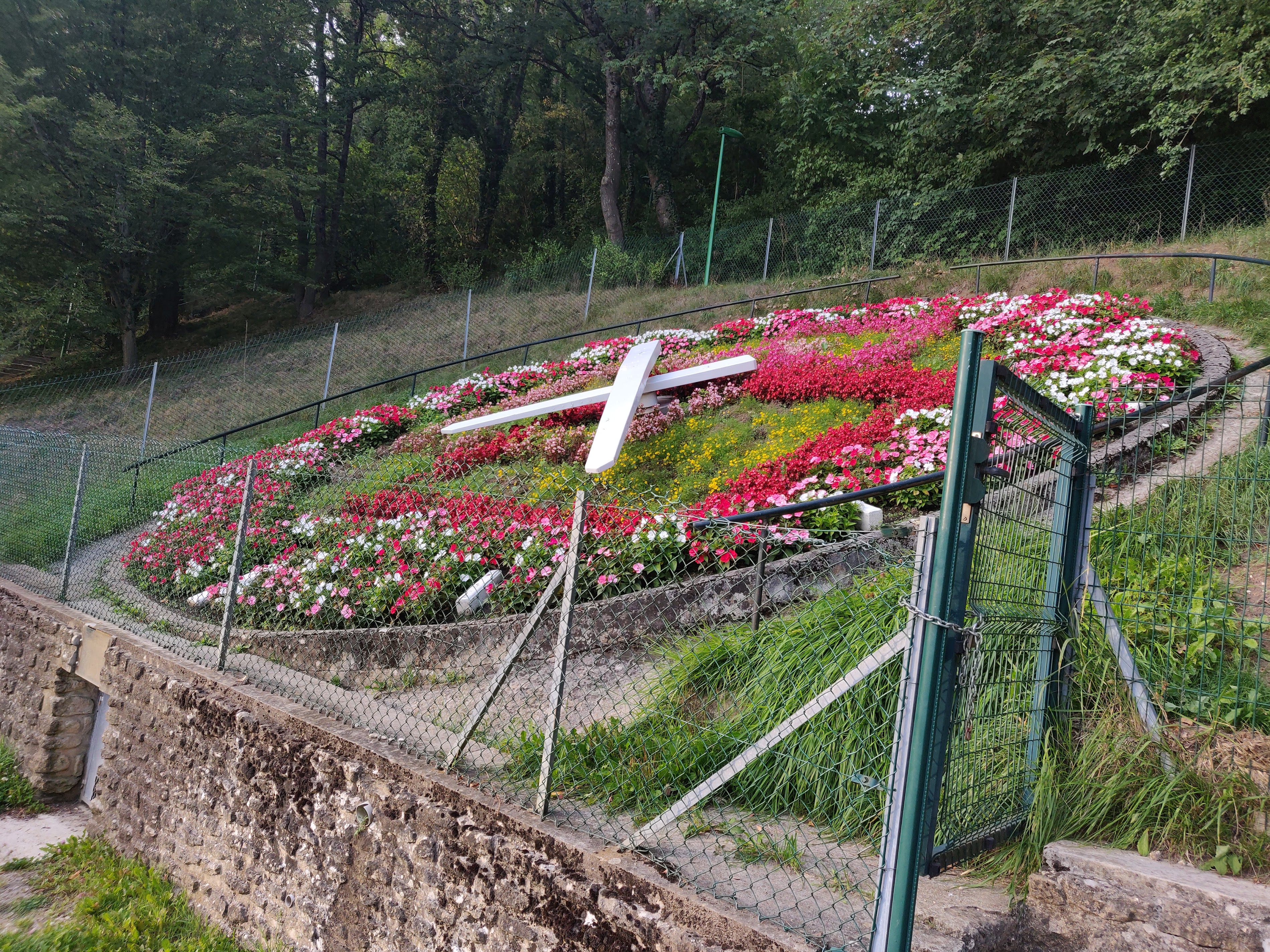 Horloge Fleurie