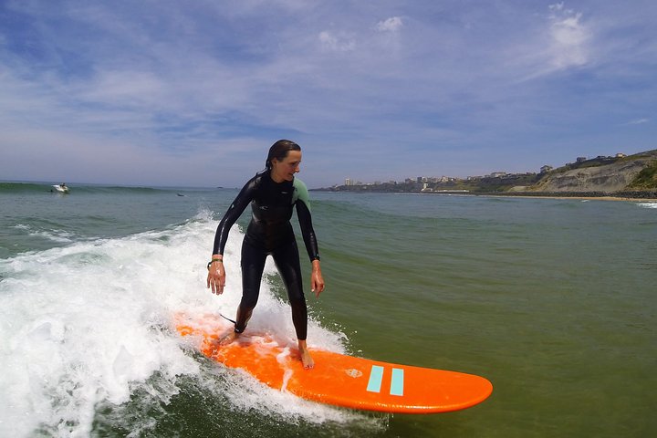 Private surf lessons offered in Biarritz