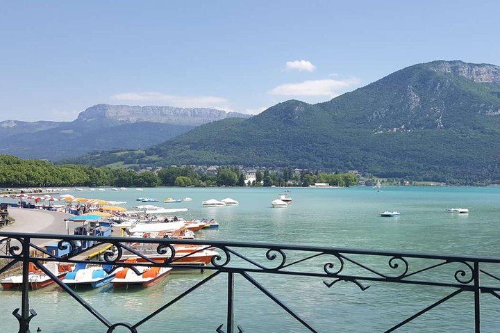 Annecy is explored through a private guided tour