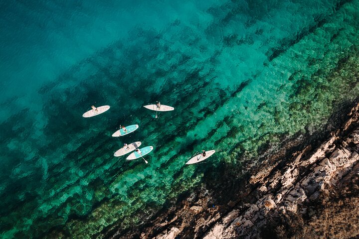 Electrically assisted paddle in Sète