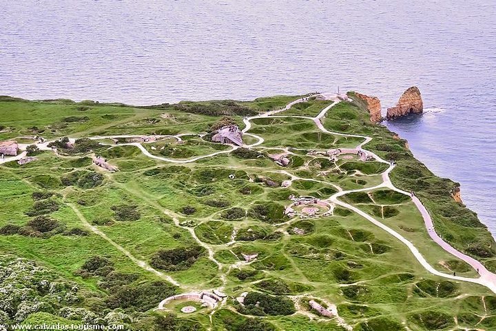 Excursion privée d'une journée incluant les plages du débarquement de Normandie et les champs de bataille au départ de Caen