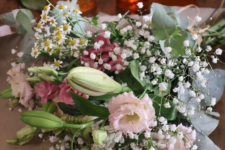 Paris 1e: Fresh flowers workshop