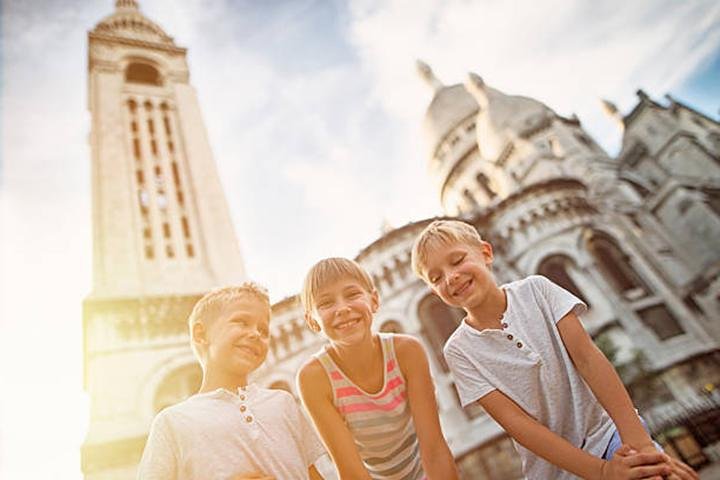 París: Montmartre y Sacre Coeur Tour privado para niños y familias