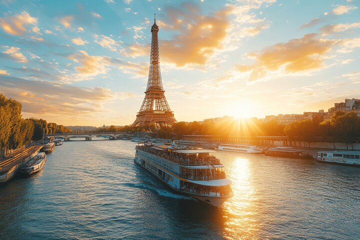 Le Havre à Paris: Eiffel, Champs-Elysées, Croisière fluviale & Extras